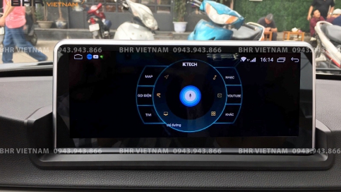 Màn hình DVD Android xe BMW 320i E90 2007 -  2011 | Màn nguyên khối Flycar 